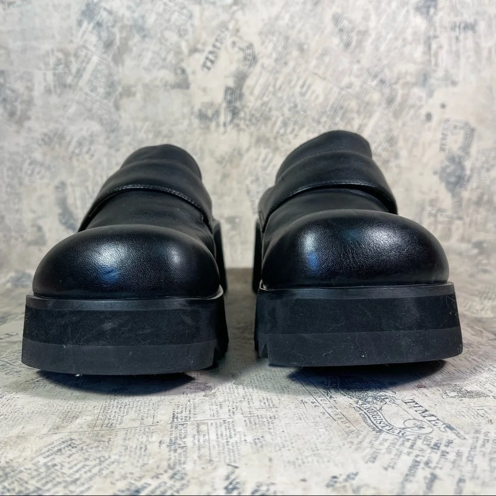 American Eagle Bandstand 90s Y2K Platform Slip On Shoes Chunky Vintage